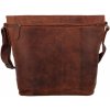 Dámska kožená kabelka cez plece hnedá - Greenwood Fluxis 2 hnedá Dámska kožená kabelka cez plece hnedá - Greenwood Fluxis 2 hnedá