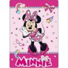 BrandMac Ružová detská deka Minnie Mouse