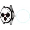 ENKAY Obal s tvrdeným sklom pre Samsung Galaxy Watch 4 Classic 46mm strieborný 34012