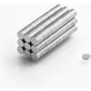 Neodymový magnet 20ks valcový MW 4x1 N38 Neodymový magnet 20ks valcový MW 4x1 N38