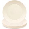 Plastové dezertné taniere Sandy, krémové, 20,5 cm, 6 ks Plastové dezertné taniere Sandy, krémové, 20,5 cm, 6 ks