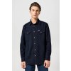 Wrangler pánska rifľová košeľa Western shirt Midnight Rodeo 112357193 čierna