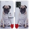 Peňaženkové kožené puzdro na Motorola Moto G72 - Pug Peňaženkové kožené puzdro na Motorola Moto G72 - Pug