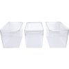 Silvercrest® Organizéry s vekom do chladničky, L, 3 kusy (100406576) Silvercrest® Organizéry s vekom do chladničky, L, 3 kusy (100406576)