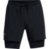 Under Armour UA LAUNCH 5 2-IN-1 shorts -BLK 1382640-001 Under Armour UA LAUNCH 5 2-IN-1 shorts -BLK 1382640-001
