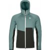 Ortovox FLEECE RIB HOODY tmavo zelená