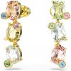 Swarovski Neprehliadnuteľné pozlátené náušnice Gema 5714815 Swarovski Neprehliadnuteľné pozlátené náušnice Gema 5714815