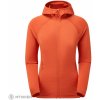 Montane FEM PROTIUM LITE HOODIE dámska mikina, červená UK12/M Montane FEM PROTIUM LITE HOODIE dámska mikina, červená UK12/M