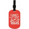 Worldpack Love Travel červené 2 kusy