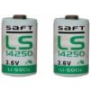 Saft 2x Lithium batéria LS14250 1/2AA 3,6Volt 1200mAh Lithium-Thionylchlorid - originálna Saft 2x Lithium batéria LS14250 1/2AA 3,6Volt 1200mAh Lithium-Thionylchlorid - originálna