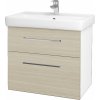 Dreja Kúpeľňová skrinka Q MAX SZZ2 70 - N01 Biela lesk / Úchytka T04 / D04 Dub Dreja Kúpeľňová skrinka Q MAX SZZ2 70 - N01 Biela lesk / Úchytka T04 / D04 Dub