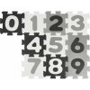 Bieco - Penová hracia podložka s číslami - puzzle black & white - 10 ks Bieco - Penová hracia podložka s číslami - puzzle black & white - 10 ks