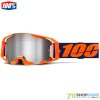 100% Armatic Neon orange mx okuliare mirror silver flash lens 100% Armatic Neon orange mx okuliare mirror silver flash lens