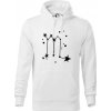 Súhvezdie - Scorpio - Škorpión - Mikina pánska Cape s kapucňou - XL ( Biela ) Súhvezdie - Scorpio - Škorpión - Mikina pánska Cape s kapucňou - XL ( Biela )