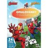Marvel - Omaľovánky A4 so samolepkami neuvedený Marvel - Omaľovánky A4 so samolepkami neuvedený
