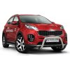 STEELER Predný ochranný rám nízký nerez, Kia Sportage IV, 2015-2018