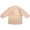 Bavlnený kabátik svetlo ružový Princess