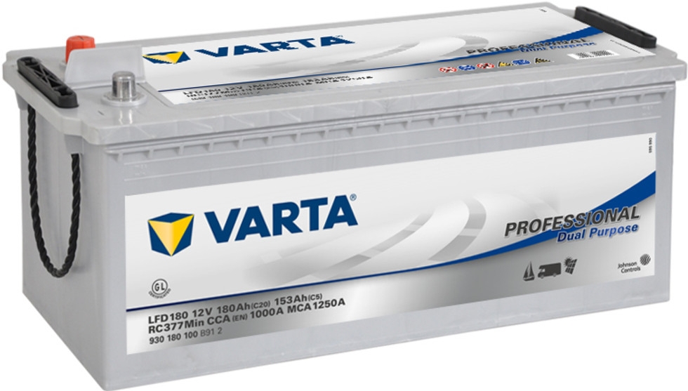 Varta Professional DP 12V 180Ah 1000A 930 180 100