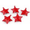 Rolničky stromček, hviezda - 5 ks 2 červená hviezda Rolničky stromček, hviezda - 5 ks 2 červená hviezda