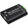 Waveshare Priemyselný analyzátor dát zbernice CAN/CAN FD, adaptér USB na CAN FD, karta komunikačného rozhrania Waveshare Priemyselný analyzátor dát zbernice CAN/CAN FD, adaptér USB na CAN FD, karta komunikačného rozhrania