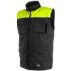 Canis CXS Vesta SEATTLE zateplená s fleec.podšívkou čierno žltá Canis CXS Vesta SEATTLE zateplená s fleec.podšívkou čierno žltá