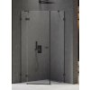 New Trendy Avexa Black sprchovací kút 100x80 cm čierna matné/priehľadné sklo EXK-3882 New Trendy Avexa Black sprchovací kút 100x80 cm čierna matné/priehľadné sklo EXK-3882