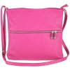 Mondo Italia Kožená kabelka na rameno 147 fuchsia Made in Italia Fuchsia Mondo Italia Kožená kabelka na rameno 147 fuchsia Made in Italia Fuchsia