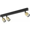 TK Lighting | Bodové svietidlo TOP 3xGU10/10W/230V čierna/zlatá | 6315 TK Lighting | Bodové svietidlo TOP 3xGU10/10W/230V čierna/zlatá | 6315