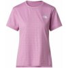 The North Face Flex Geo Embossed Short Sleeve Reg T Shirt Women Ružová