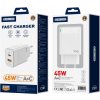 Ładowarka Adapter USB + TYPE-C Jellico 45W Rýchle a Univerzálne Nabíjanie Ładowarka Adapter USB + TYPE-C Jellico 45W Rýchle a Univerzálne Nabíjanie