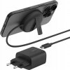Belkin Nabíjačka pre MagSafe iPhone so stojanom + PSU, Qi2 15W Belkin Nabíjačka pre MagSafe iPhone so stojanom + PSU, Qi2 15W