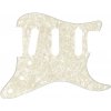 FENDER Pickguard, Stratocaster S/S/S, 11-Hole, Aged White Pearl, 4-Ply FENDER Pickguard, Stratocaster S/S/S, 11-Hole, Aged White Pearl, 4-Ply