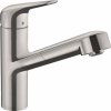 Hansgrohe Focus M42 - Drezová batéria M4214-H150 s výsuvnou spŕškou, sBOX, vzhľad nehrdzavejúcej oce - 71829800 Hansgrohe Focus M42 - Drezová batéria M4214-H150 s výsuvnou spŕškou, sBOX, vzhľad nehrdzavejúcej oce - 71829800