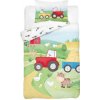 DETEXPOL Bambusové obliečky do postieľky Šťastná farma červená Bavlna, Bambus, 100/135, 40/60 cm DETEXPOL Bambusové obliečky do postieľky Šťastná farma červená Bavlna, Bambus, 100/135, 40/60 cm