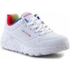Skechers Nízke tenisky Uno Lite Rainbow Speckle 310456L-WMLT Biela Skechers Nízke tenisky Uno Lite Rainbow Speckle 310456L-WMLT Biela