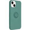 Silikónové puzdro na Apple iPhone 14 Plus Forcell Silicone Ring zelené Silikónové puzdro na Apple iPhone 14 Plus Forcell Silicone Ring zelené