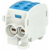 Hora eTec GmbH Svorkovnica rozbočovacia Cu HLAK 70/1 C N modrá 300A vstup 2x70mm2 výstup 2x50mm2 Hora eTec GmbH Svorkovnica rozbočovacia Cu HLAK 70/1 C N modrá 300A vstup 2x70mm2 výstup 2x50mm2