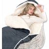 Spací pytel Merino – Šedý 70 x 190 cm Spací pytel Merino – Šedý 70 x 190 cm