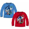 Podmix Tričko s dlhým rukávom - Sonic, červené Veľkosť - deti: 98 Podmix Tričko s dlhým rukávom - Sonic, červené Veľkosť - deti: 98