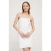 Tommy Jeans šaty DW0DW18118 biela
