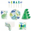 GODAN Detská narodeninová sada dinosaurus, 16 osôb 8595596329618 GODAN Detská narodeninová sada dinosaurus, 16 osôb 8595596329618