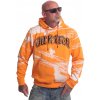 Yakuza mikina pánska Care Allover HOB 27024 orange popsicle oranžová