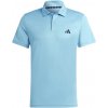 adidas TRAIN ESSENTIALS BASE Polo svetlomodré čierne adidas TRAIN ESSENTIALS BASE Polo svetlomodré čierne