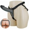 Pretty Love Landon Harness Briefs Black unisex strap-on postroj s dildom 16,8 x 4,3 cm