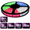 ECO LIGHT LED pásik - SMD 5050 - RGB+CW - 5 m - 60 LED/m - 14,4 W/m - IP65 ECO LIGHT LED pásik - SMD 5050 - RGB+CW - 5 m - 60 LED/m - 14,4 W/m - IP65