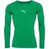 Pánske funkčné tričko Puma, LIGA BASELAYER TEE LS zelená,biela M Pánske funkčné tričko Puma, LIGA BASELAYER TEE LS zelená,biela M