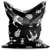 Sablio Sedací vak Star Wars Vesmírne lode Pattern - 200x140 cm Sablio Sedací vak Star Wars Vesmírne lode Pattern - 200x140 cm