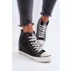 Women's Wedge Sneakers Cross Jeans Black čierna 40 Cross Jeans 8697319602104 Women's Wedge Sneakers Cross Jeans Black čierna 40 Cross Jeans 8697319602104