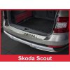 AVISA Nerezový kryt hrany kufra Škoda Octavia III Scout, 2014-2020