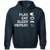 Stolný tenis - eat sleep - Oversized mikina pánska Moon - kratšia + širšia - XL ( Tmavomodrá (takmer čierna) ) Stolný tenis - eat sleep - Oversized mikina pánska Moon - kratšia + širšia - XL ( Tmavomodrá (takmer čierna) )